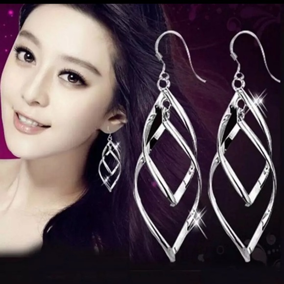 Jewelry - Sterling Silver Double Swirl Earrings Jewelry - Sterling Silver Double Swirl Earrings